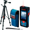 Лазерний далекомір Bosch Professional GLM 150-27 C з чохлом, штативом BT 150