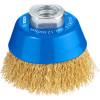 Щетка чашечная Bosch латунь 70 мм, 0,3 мм, M14