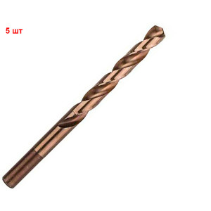 Сверло спиральное Bosch PRO Stainless Steel HSS-Co, 10.2х87х133 мм, 5 шт