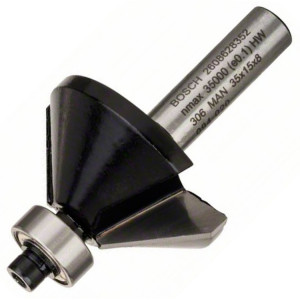 Фреза фасочная Bosch 8 мм, 11×15×56 мм, 45 град.