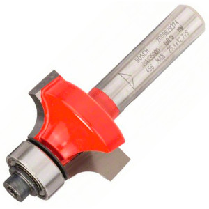 Фреза карнізна Bosch 8 мм, 25,4×12,7×55 мм R6,35
