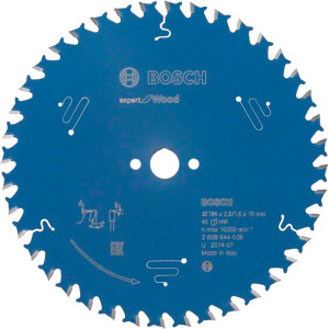Пиляльний диск Bosch Expert for Wood 184×2,6×16, 40 ATB