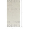 Шліфлист Bosch Expert M480 93x186 мм, G 240, 50 шт