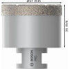 Алмазне свердло Bosch PRO Ceramic dry 57x35xM14