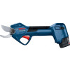 Акумуляторний садовий секатор Bosch Professional Pro Pruner, 1 акб GBA 12 V 2.0 Ah 0-B і з/п GAL 1210 CV