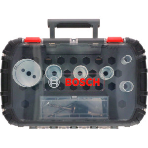 Набір коронок Bosch Progressor for Wood and Metal для електриків, 9 шт