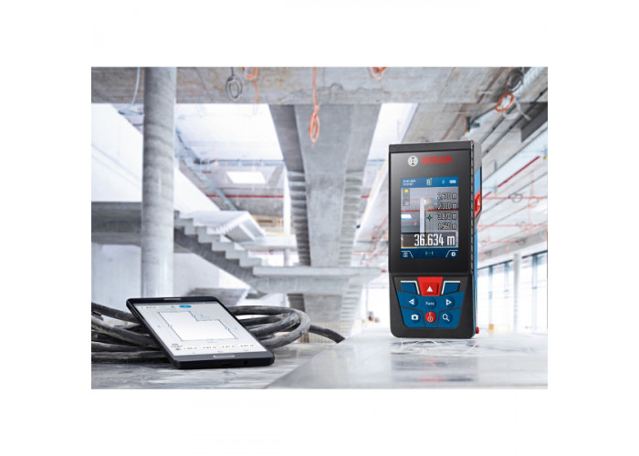 Лазерний далекомір Bosch Professional GLM 150-27 C з чохлом, штативом BT 150