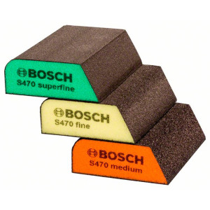 Набор шлифгубок Bosch 69x97x26 мм, M/F/SF