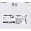 Шліфкруг фібровий Bosch X-Lock R574 Best for Metal 115 мм G24