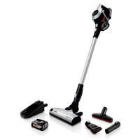 Аккумуляторный пылесос Bosch Unlimited Serie 6, белый, 2 акб 18V 2 Ah (BCS612KA2)