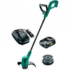 Триммер аккумуляторный Bosch EasyGrassCut 18-230, 1 акб PBA 18V 2.0Ah, шпулька Bosch EasyGrassCut с 4мх1,6 мм (06008C1A00L)