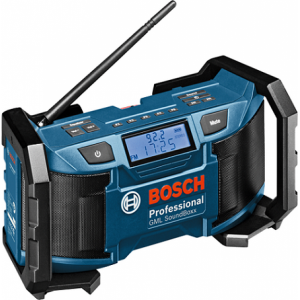 Аккумуляторный радиоприёмник Bosch GML SoundBoxx Professional (без аккумулятора и зарядного устройства)