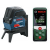Лазерный нивелир Bosch GCL 2-15 + RM1 (0601066E00) + Лазерный дальномер Bosch PLR 40 C (0603672320) в Киеве