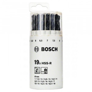 Набор сверл BOSCH 2607018355 19шт. HSS-R 1-10мм (2607018355)