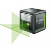 Лінійний лазерний рівень Bosch Quigo green (Зелений промінь) + MM2 (0603663C02) 
